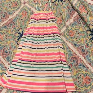 colorful striped dress